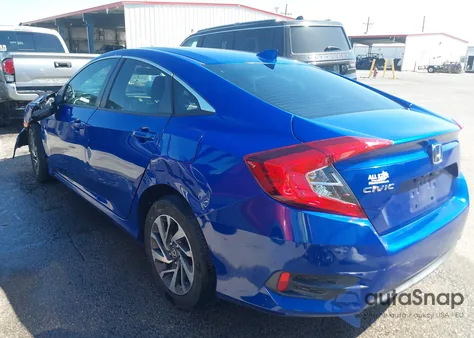 2017 Honda Civic Ex from USA, damaged, VIN 19XFC2F74HE004735